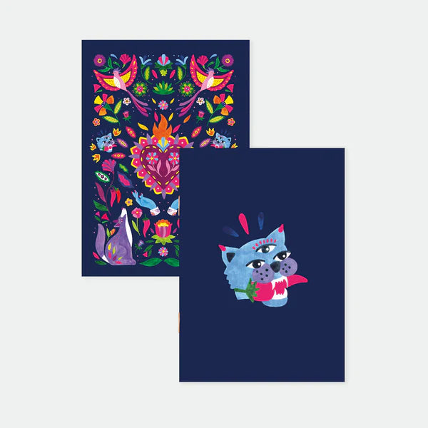 Mexican - Pocket Notebook A6 DUO