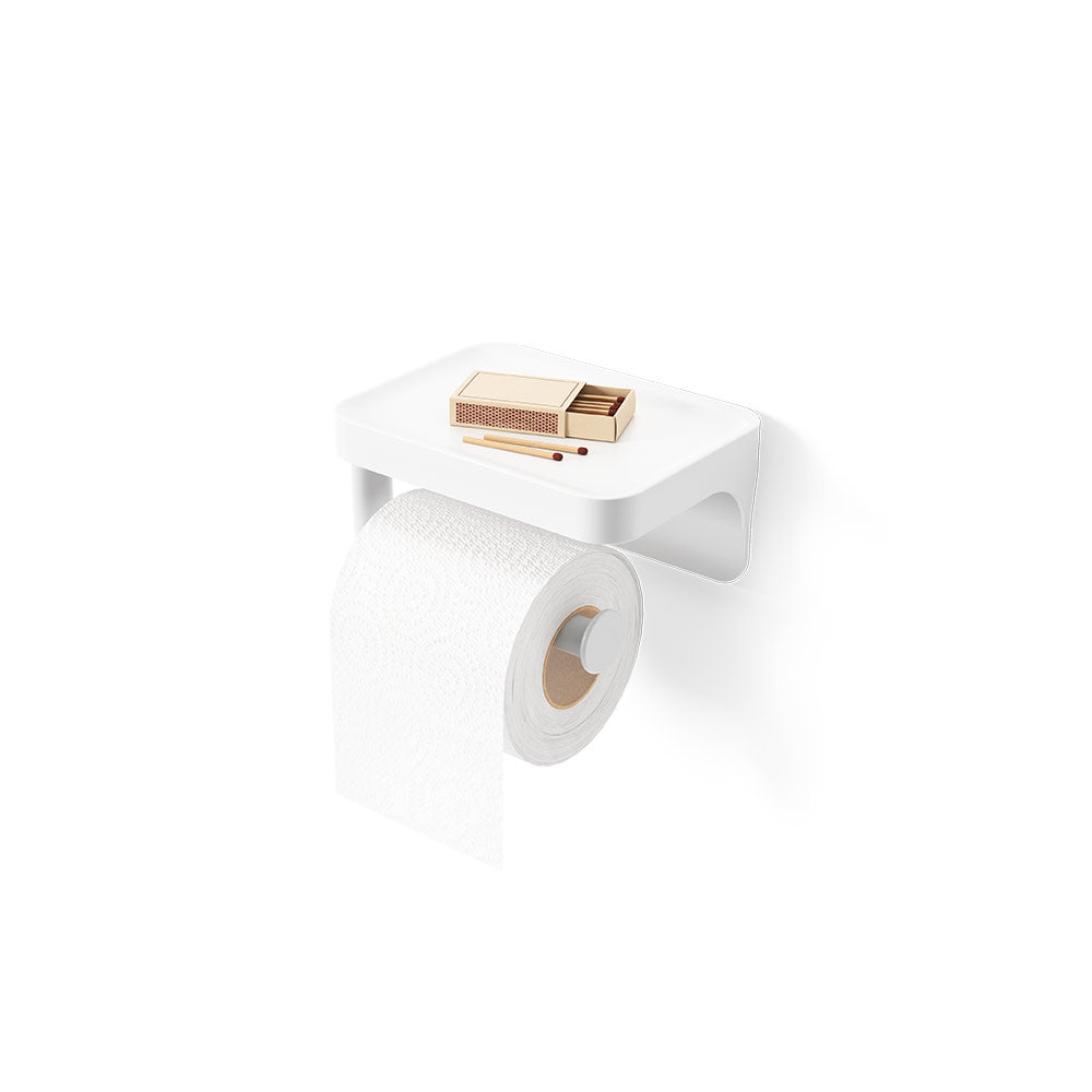 Flex Adhesive Tp Holder /shelf White