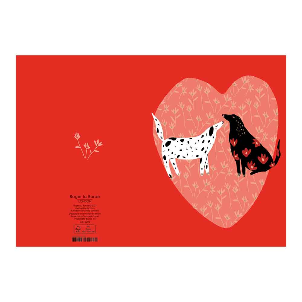 Love Dogs Greeting Card