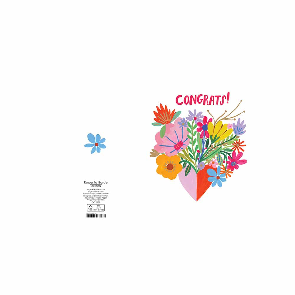 Congrats Bouquet Greeting Card