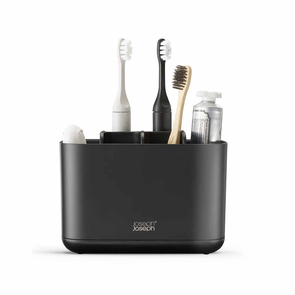 EasyStore large Toothbrush Caddy - Matt Black