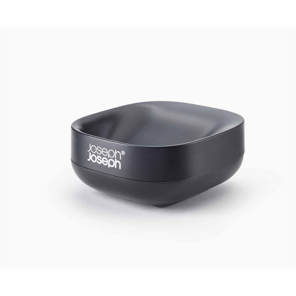 Slim Compact Soap Dish - Matt Black