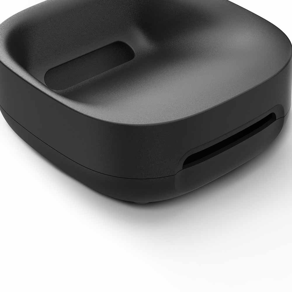 Slim Compact Soap Dish - Matt Black