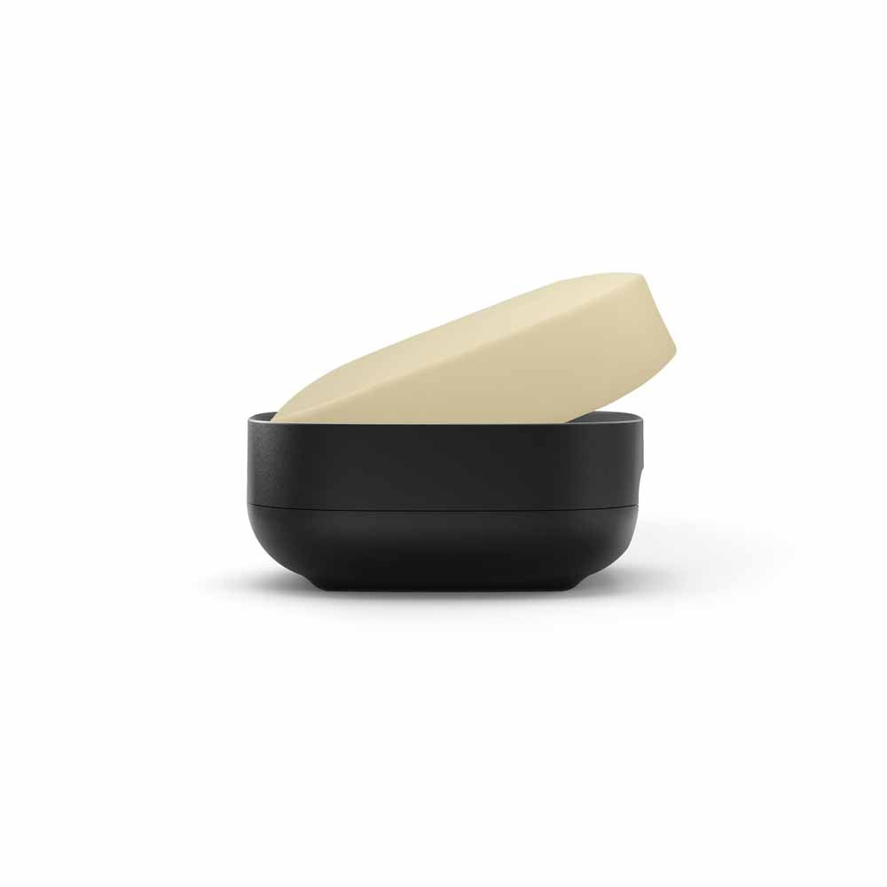 Slim Compact Soap Dish - Matt Black