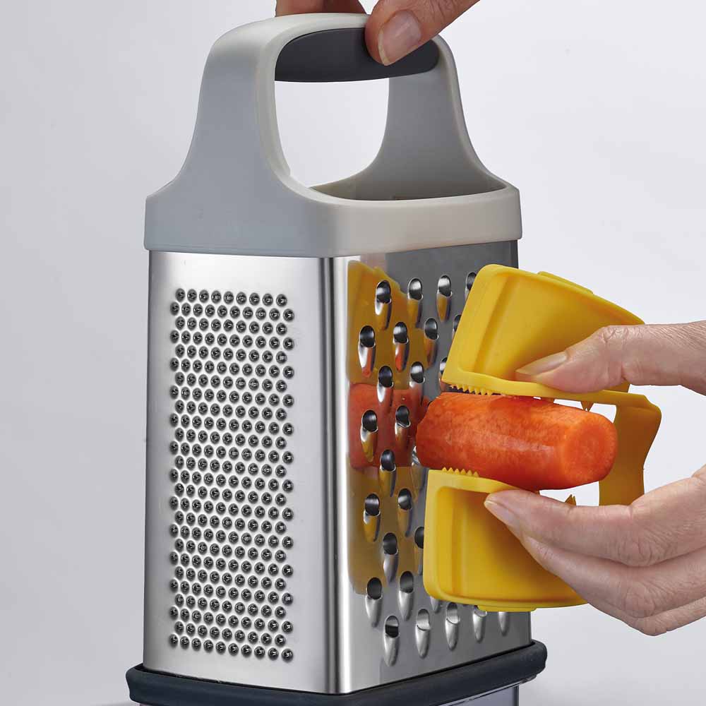 Multi-Grip Box Grater - Yellow