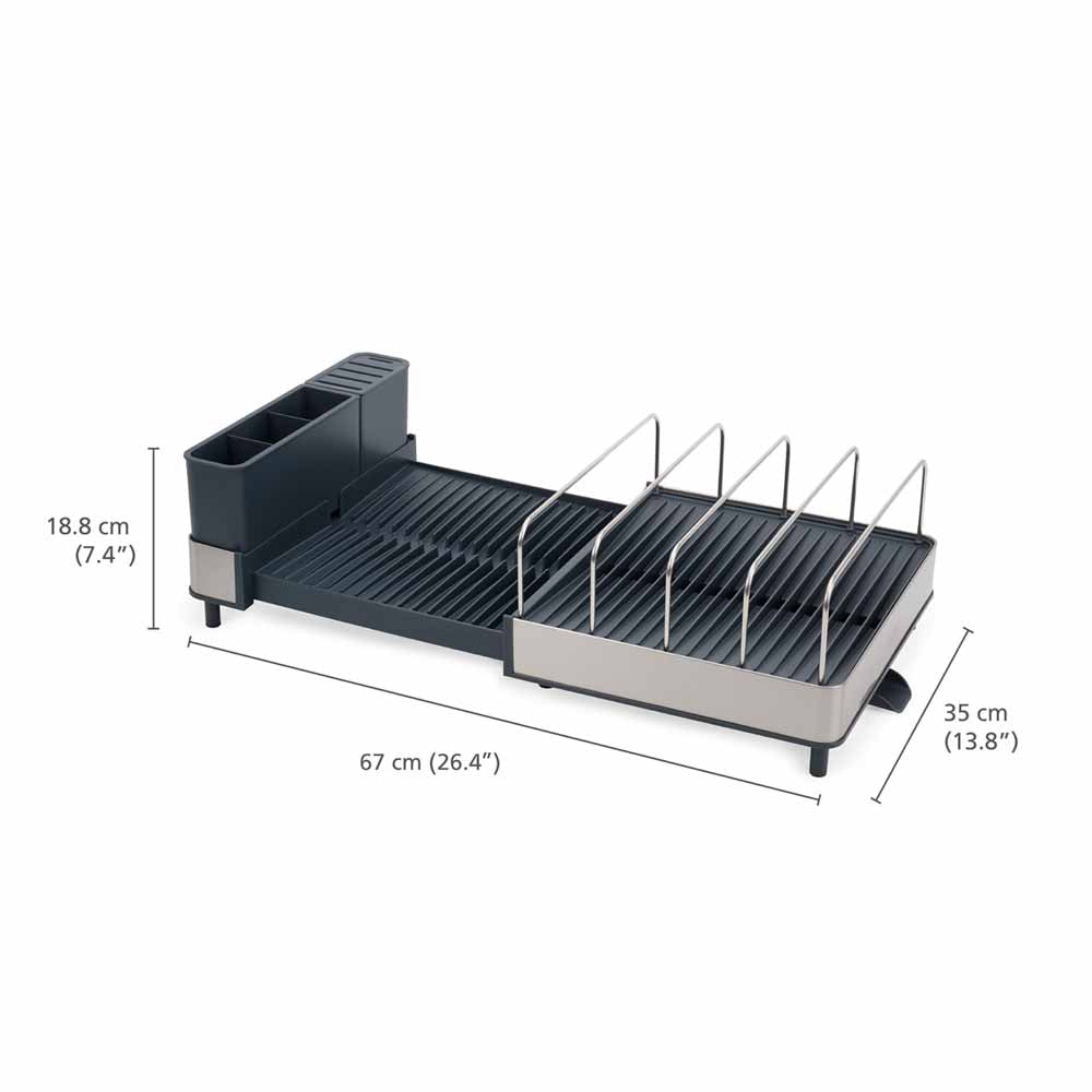 Extend Max Steel Dish Rack