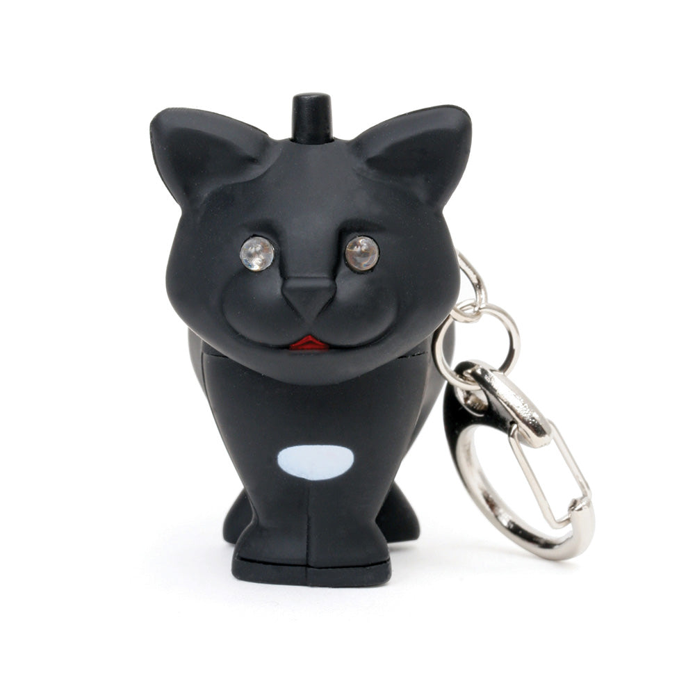 CAT LED KEYCHAIN CARDED/CDU