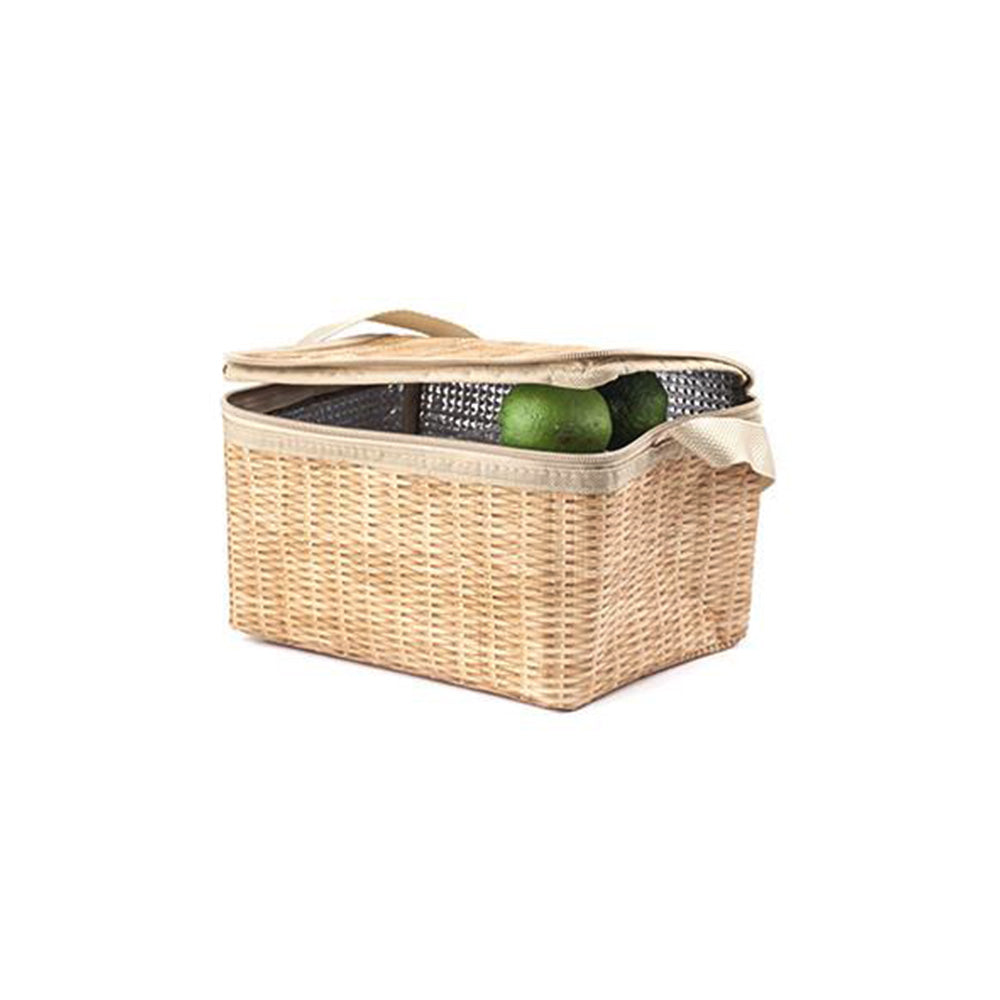 WICKER LUNCH BOX