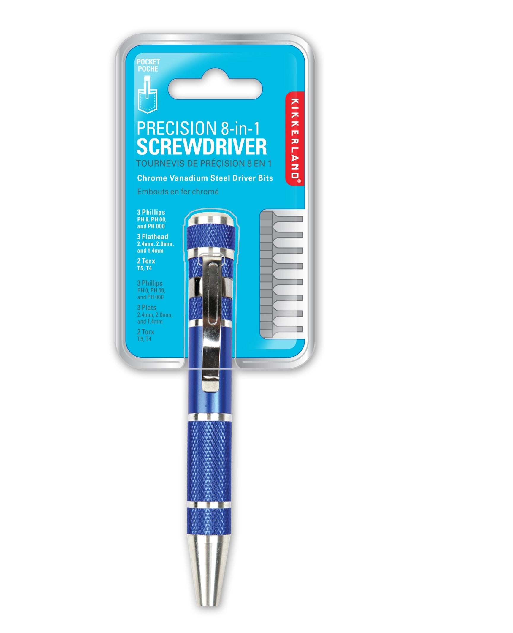 PRECISION 8-IN-1 SCREWDRIVER ASSORT