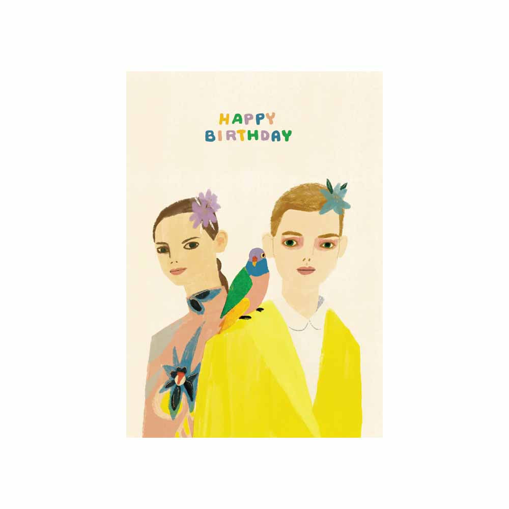 Colourful Birthday Duo Petite Card