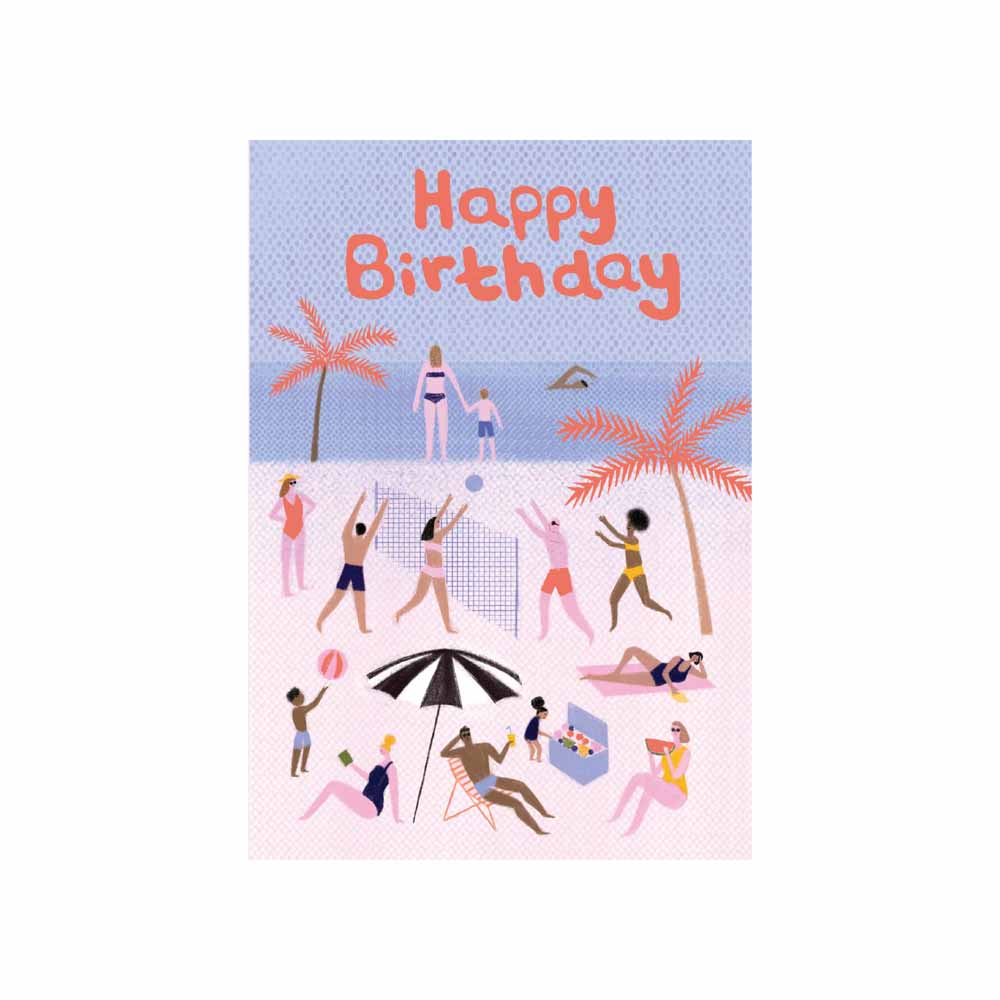 Beach Party Petite Card