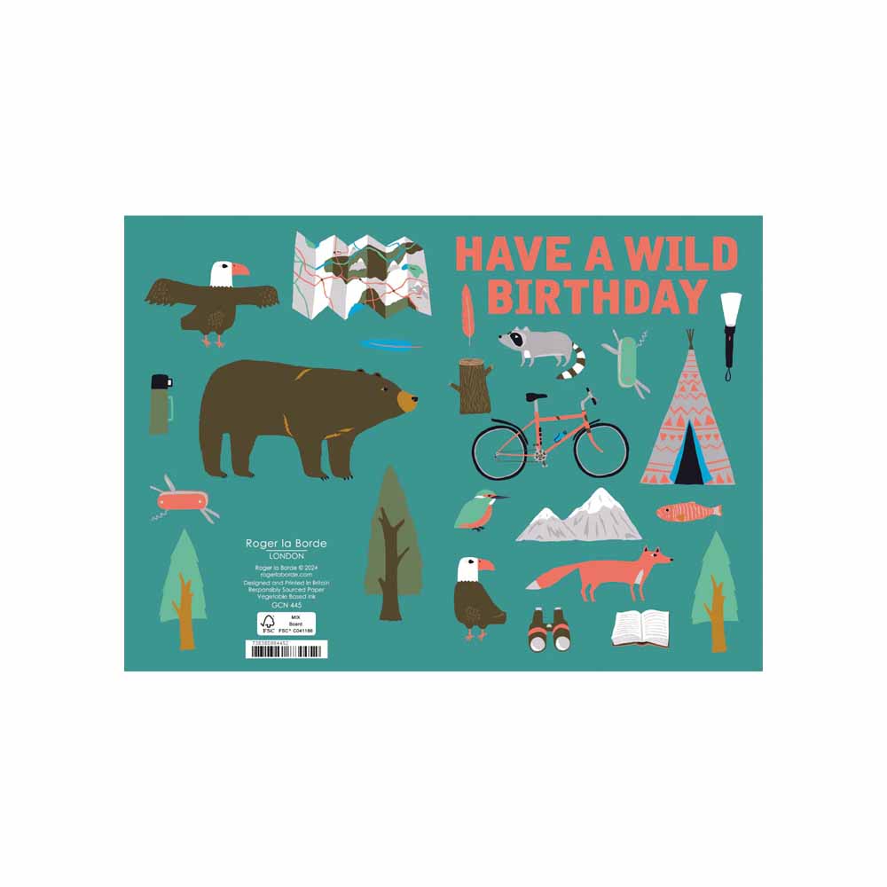 Wild Camping Petite Card