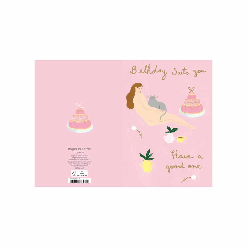 Birthday Suit Petite Card