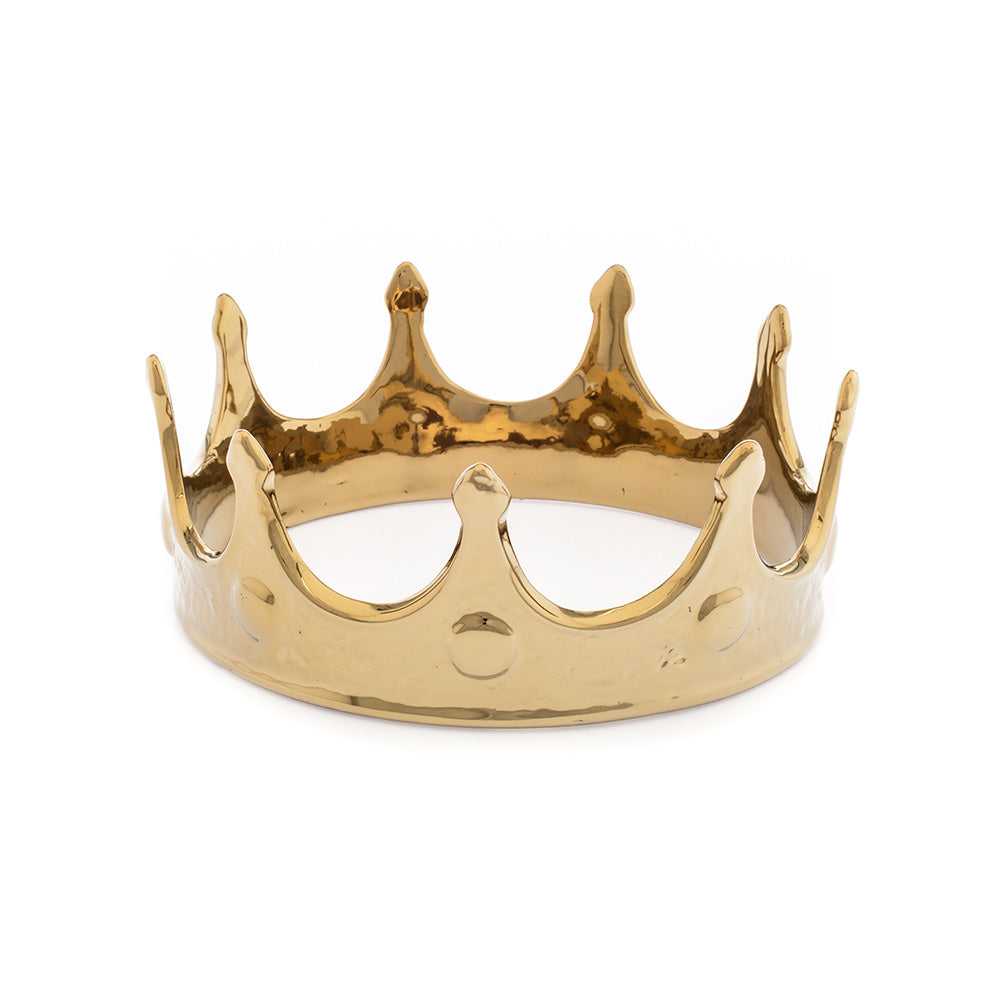 Limited Gold Edition Porcelain My Crown Cm.18.5 H. 7.5