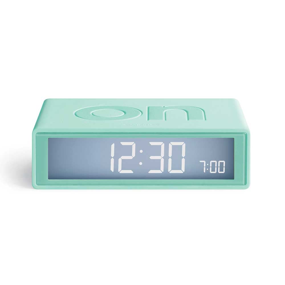 Flip+ Travel Alarm Clock - Mint