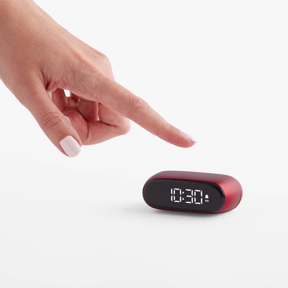 Minut Alarm Clock - Dark Red