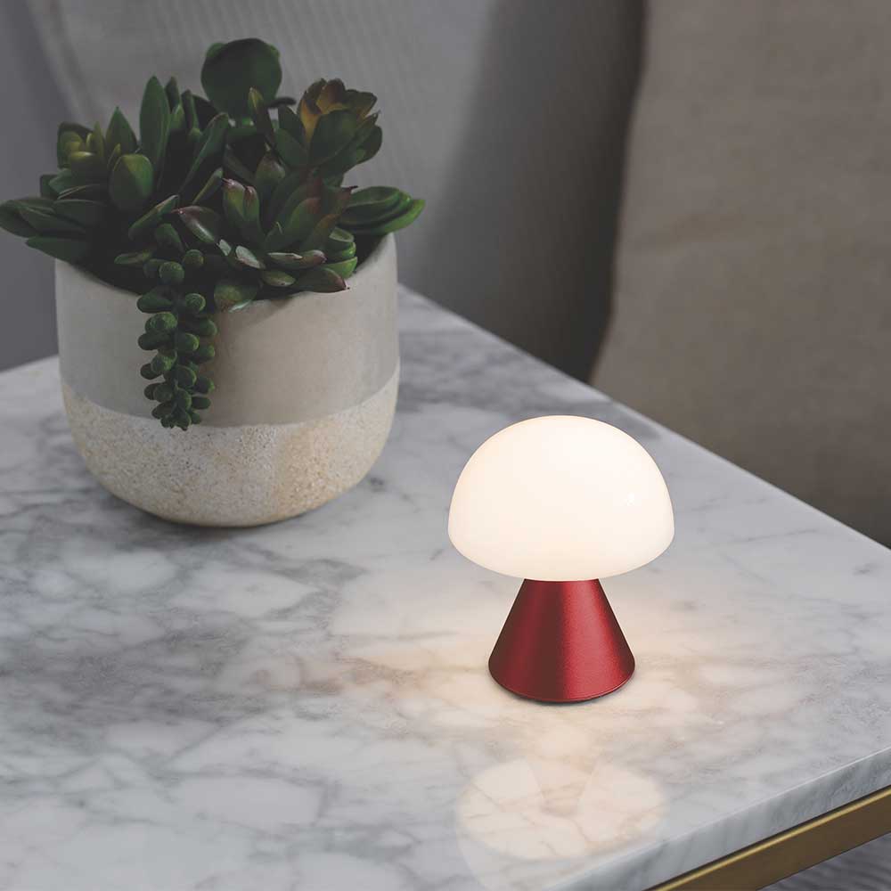 Mina Lamp - Dark Red