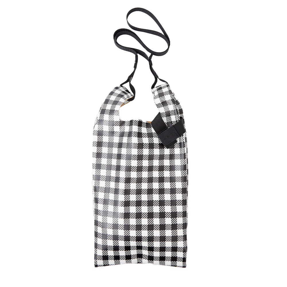 Alton Baggy Bag S Checkered Bk 4042