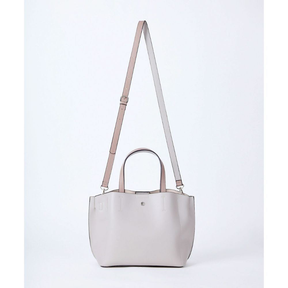 Light Weight 2Way Tote Grey 0002