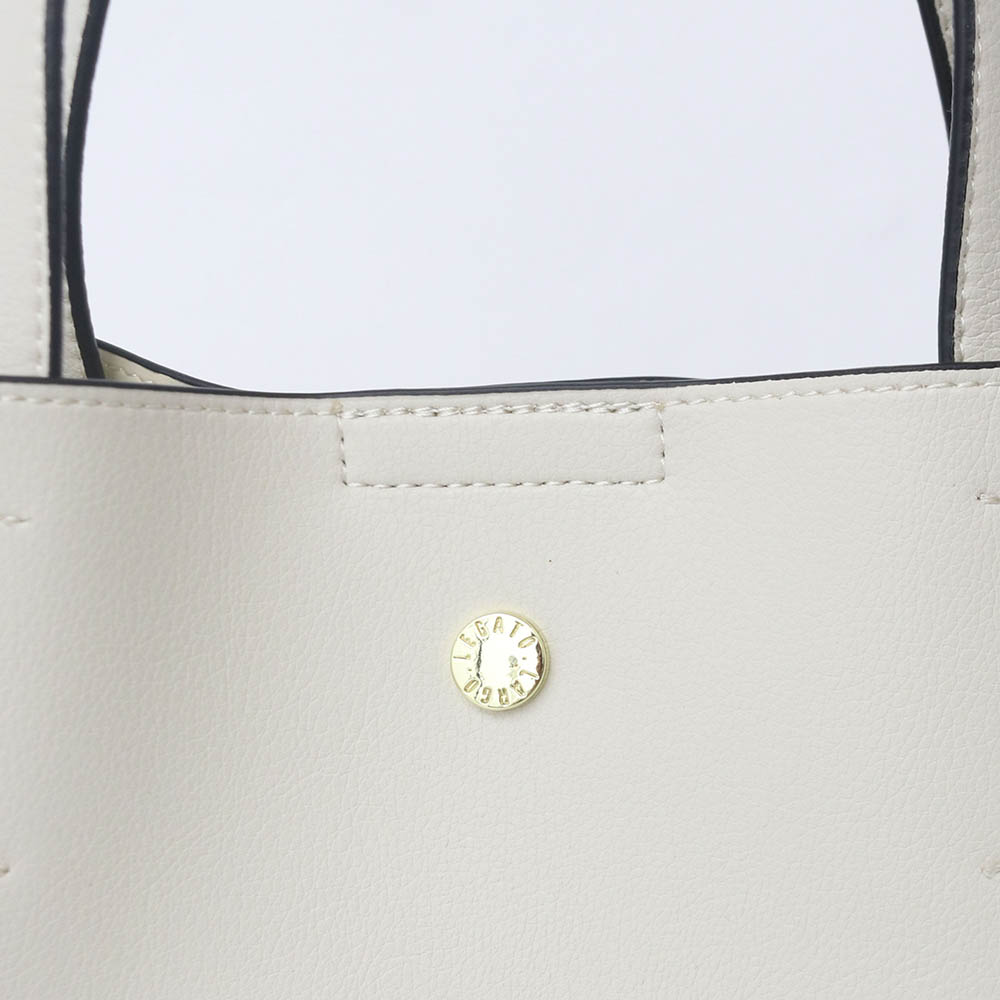 Light Weight 2Way Tote Light Ivory 0002