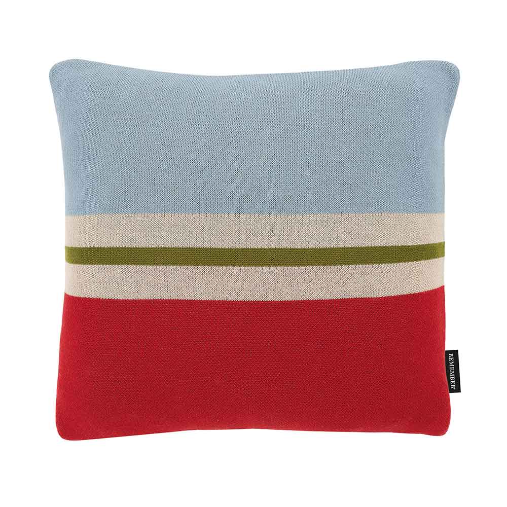 Knitted Cotton Cushion Chili