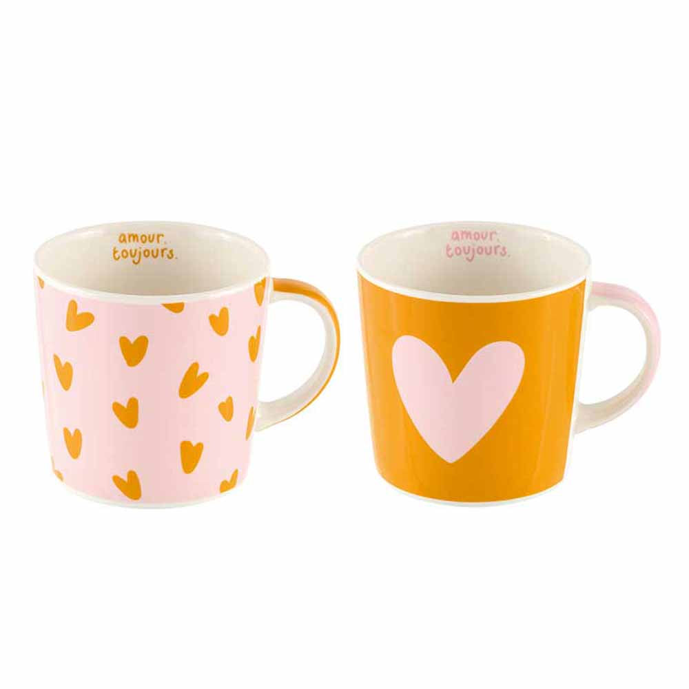 Set de 2 tasses DUO Amour toujours