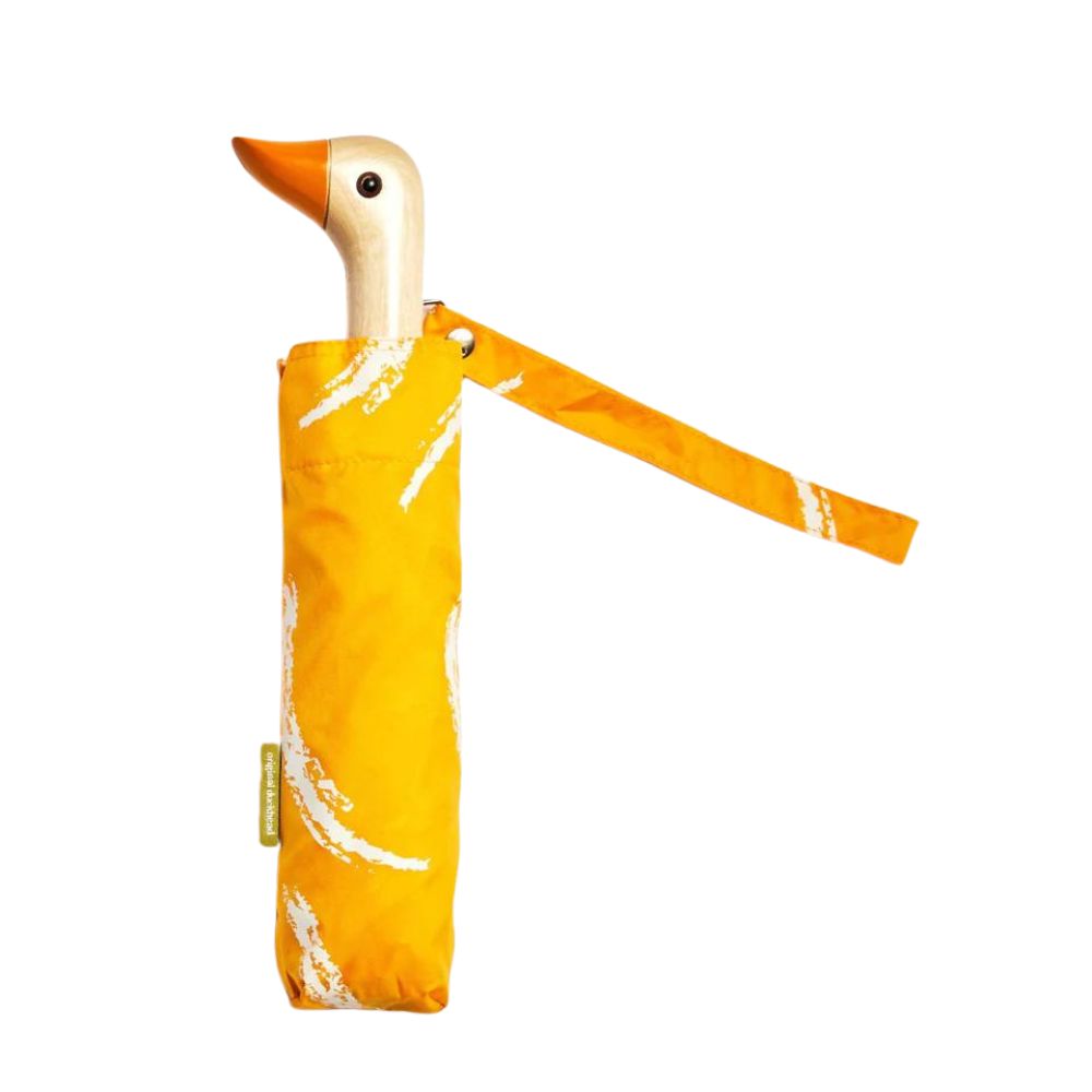 Saffron Brush Compact Duck Umbrella