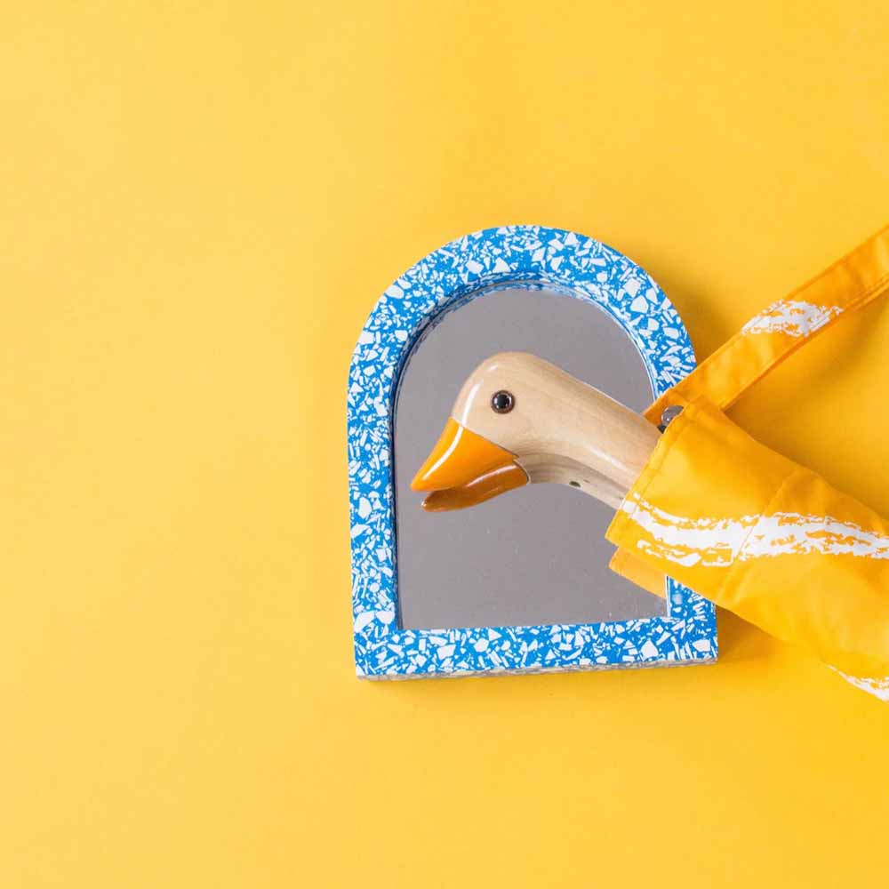 Saffron Brush Compact Duck Umbrella