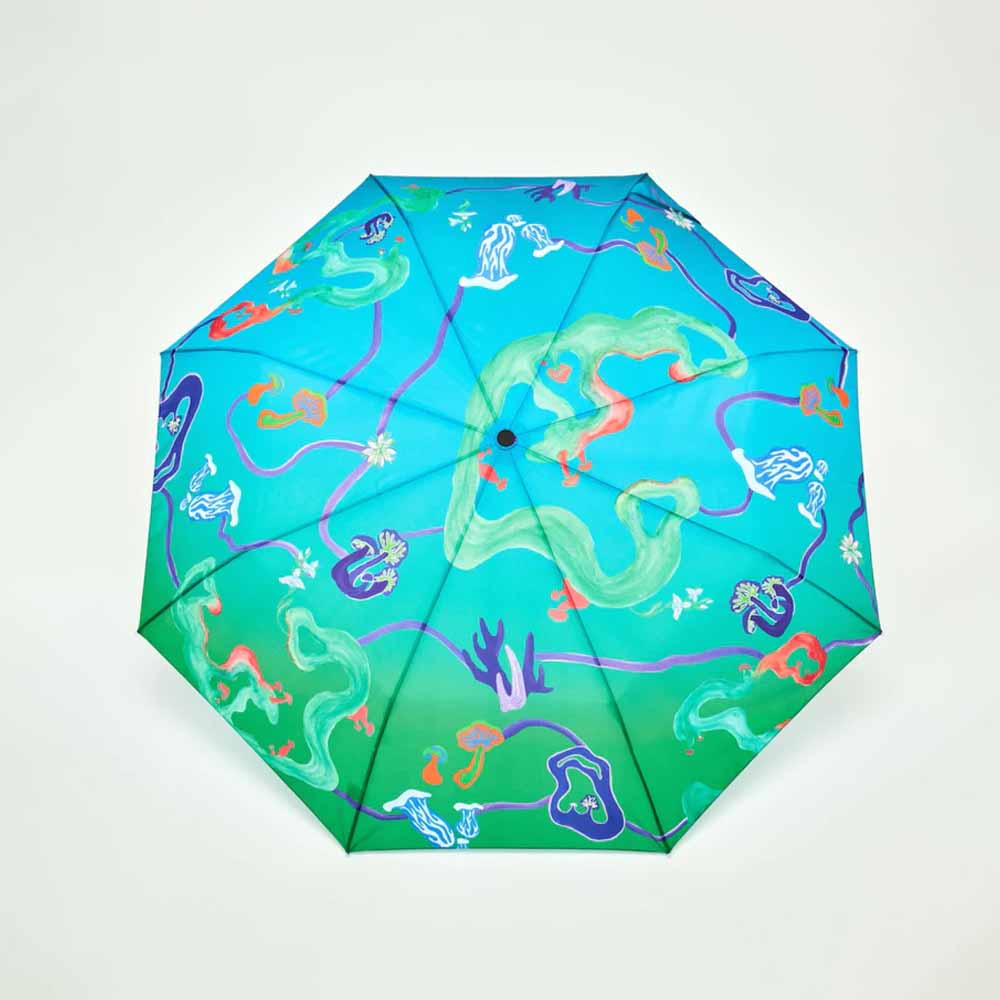 Aqua Fungi Compact Duck Umbrella