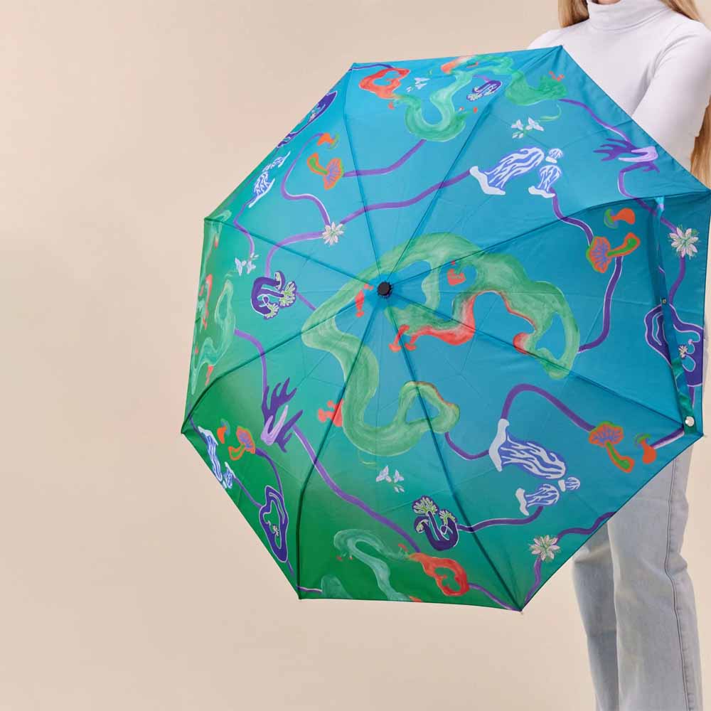 Aqua Fungi Compact Duck Umbrella