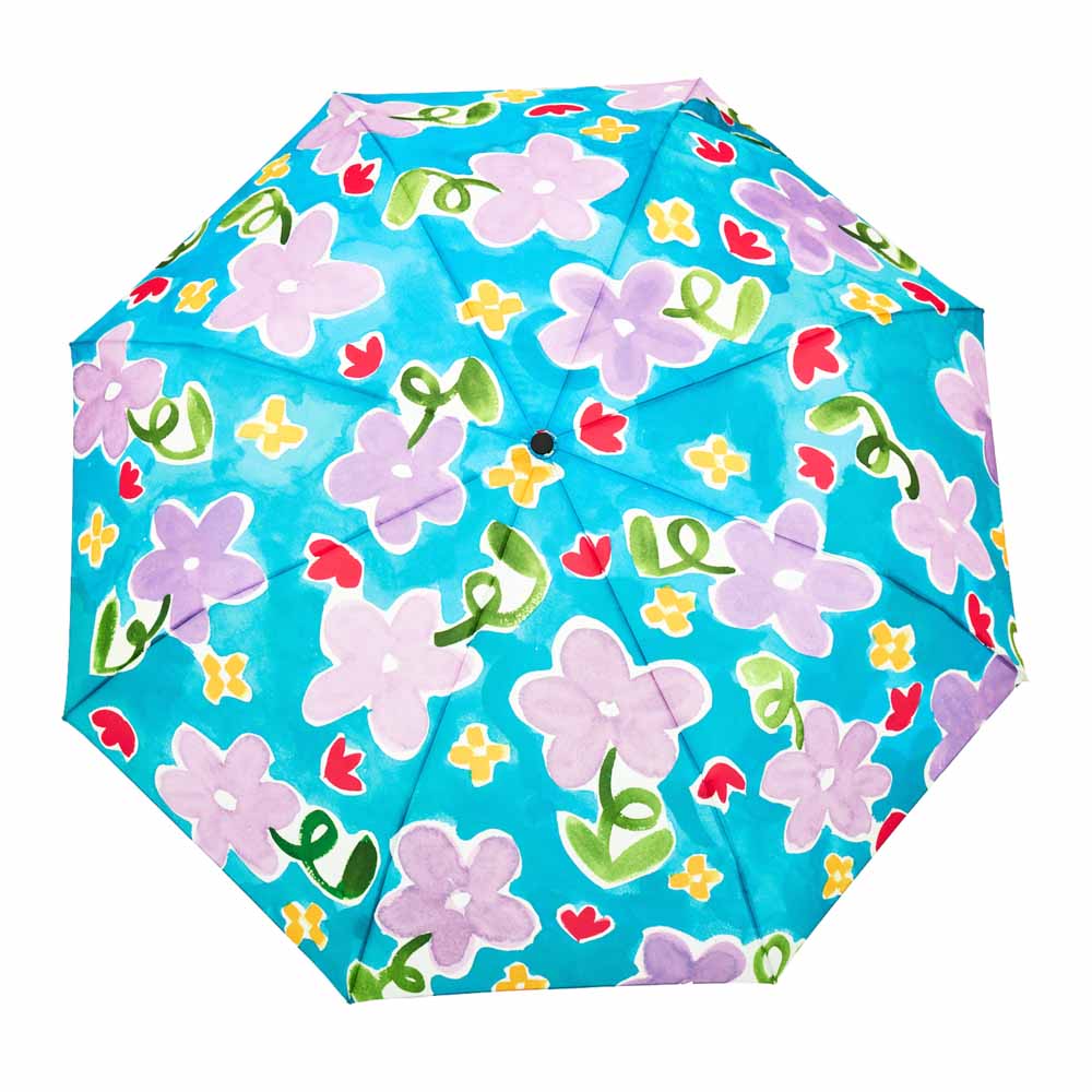 Lilac's Dream Compact Duck Umbrella