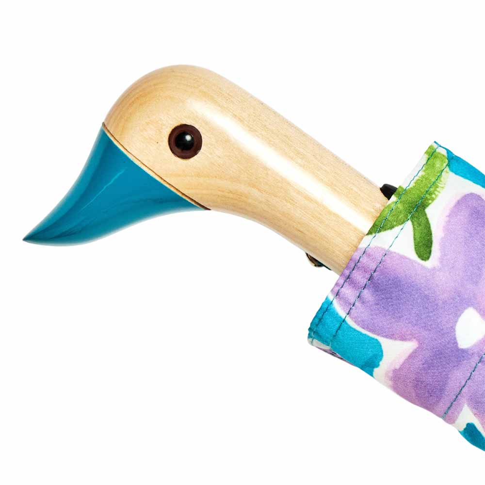 Lilac's Dream Compact Duck Umbrella