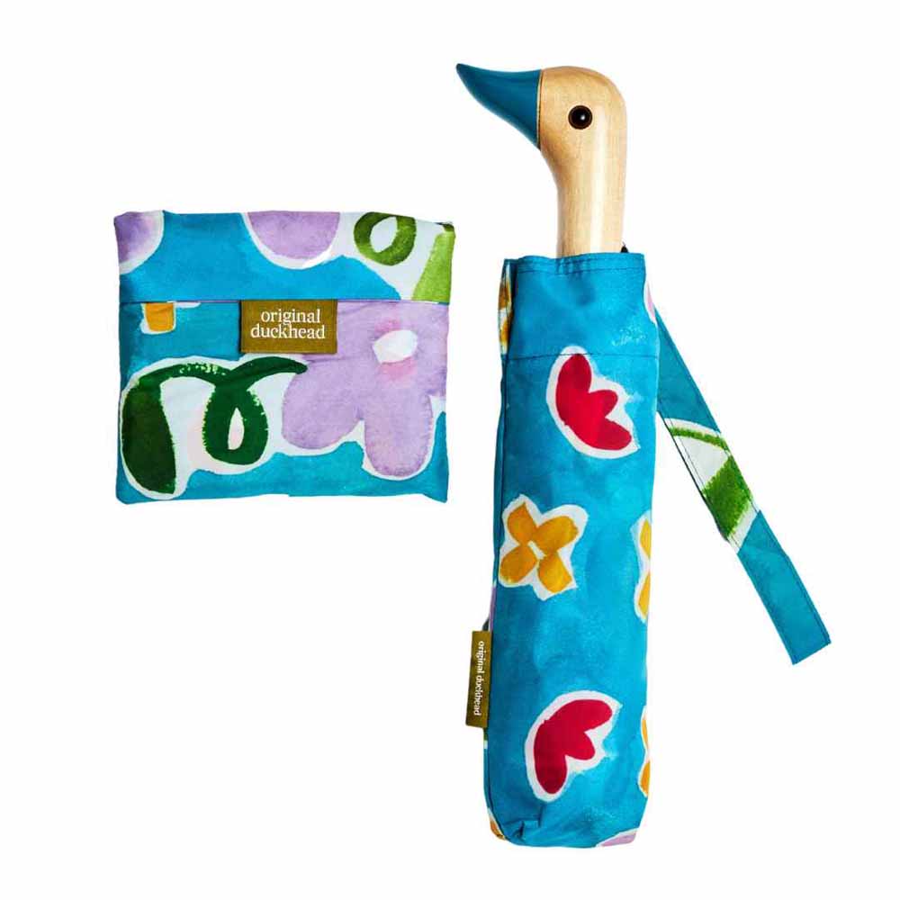 Lilac's Dream Compact Duck Umbrella