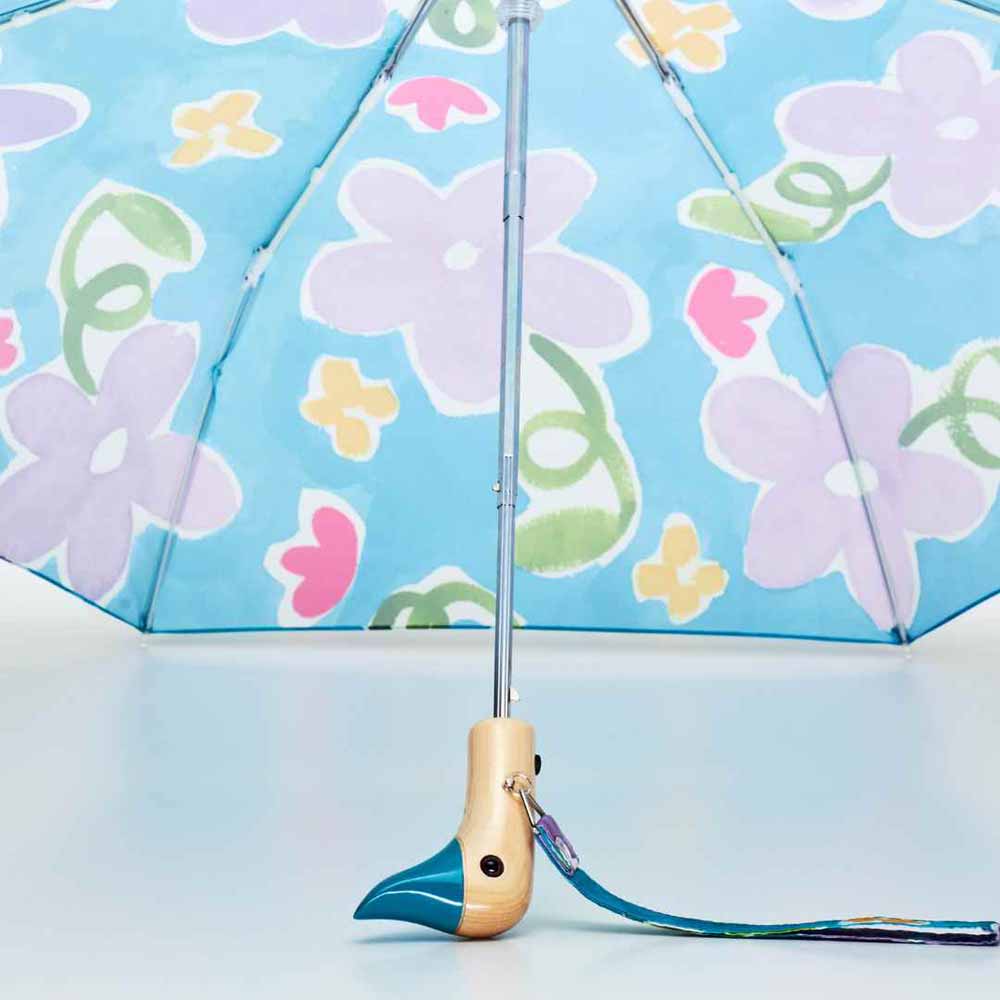 Lilac's Dream Compact Duck Umbrella