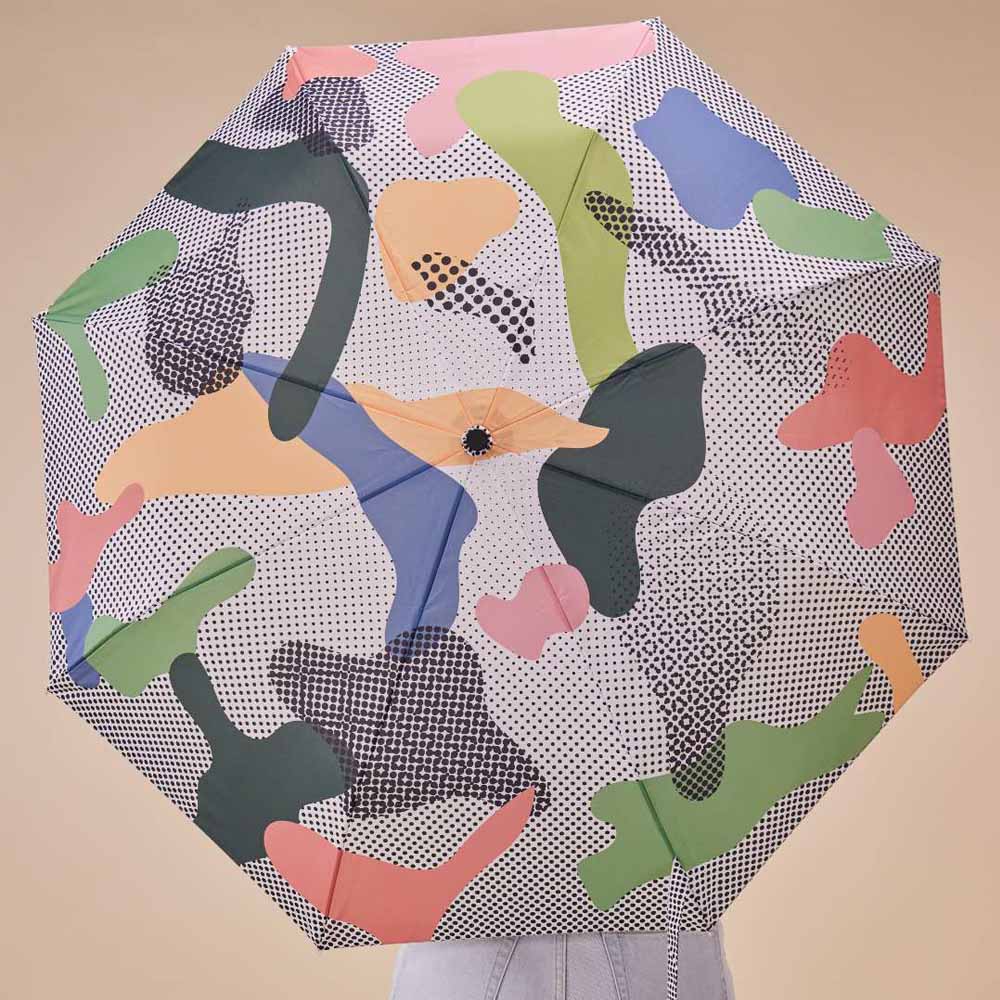 Dots Compact Duck Umbrella