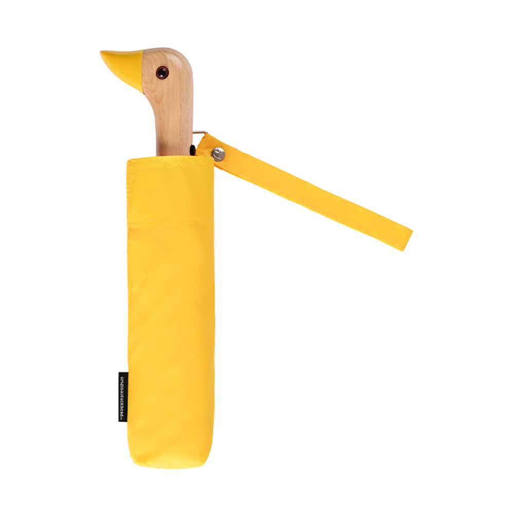 Yellow Compact Duck Umbrella