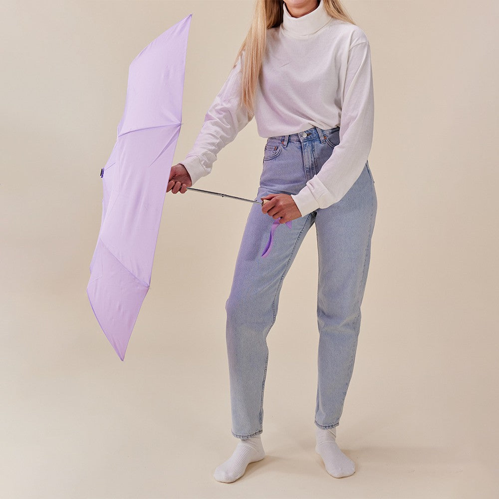 Lilac Compact Duck Umbrella