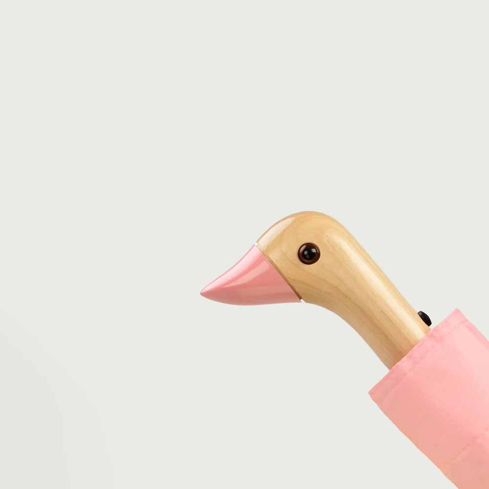 Pink Compact Duck Umbrella