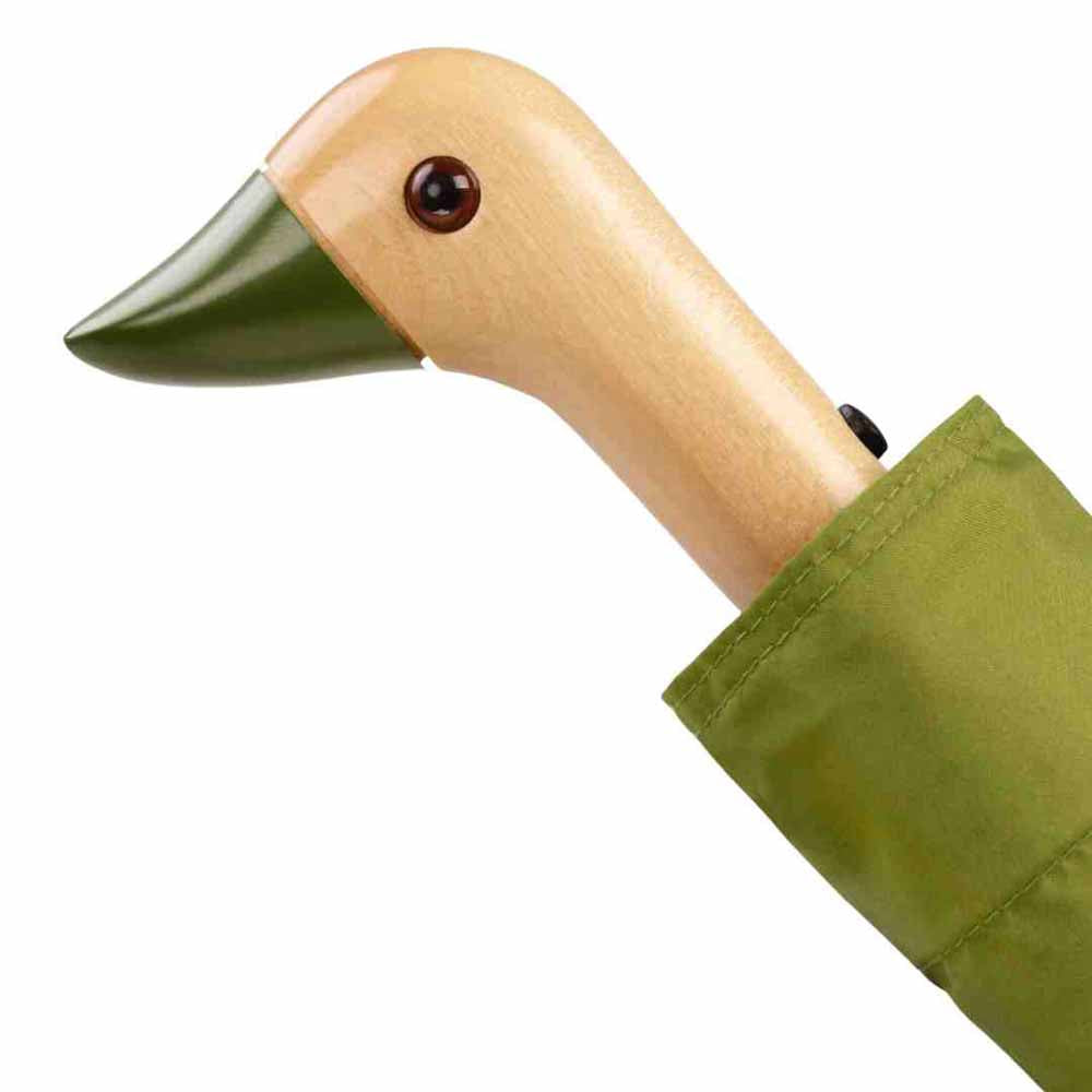 Olive Compact Duck Umbrella