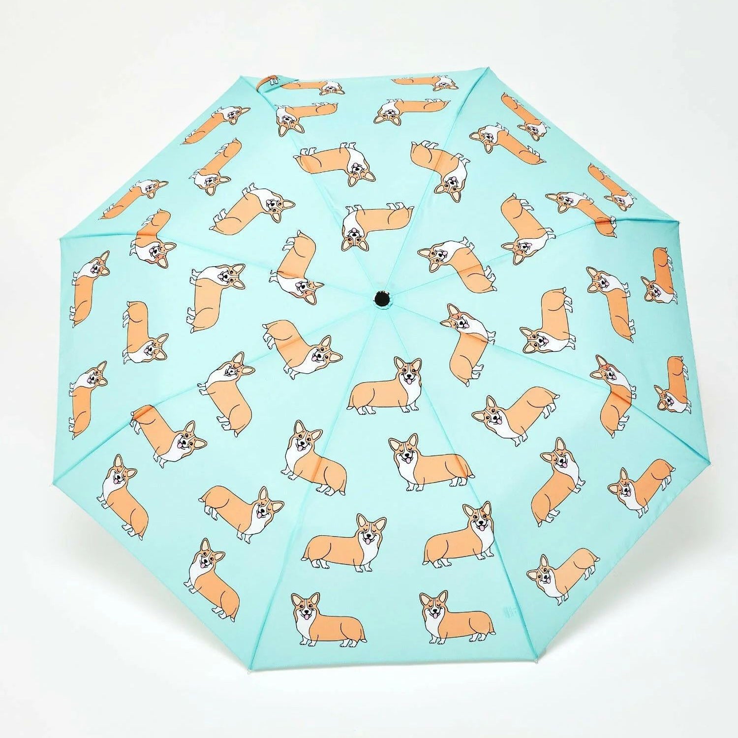 Corgi Mint Compact Duck Umbrella