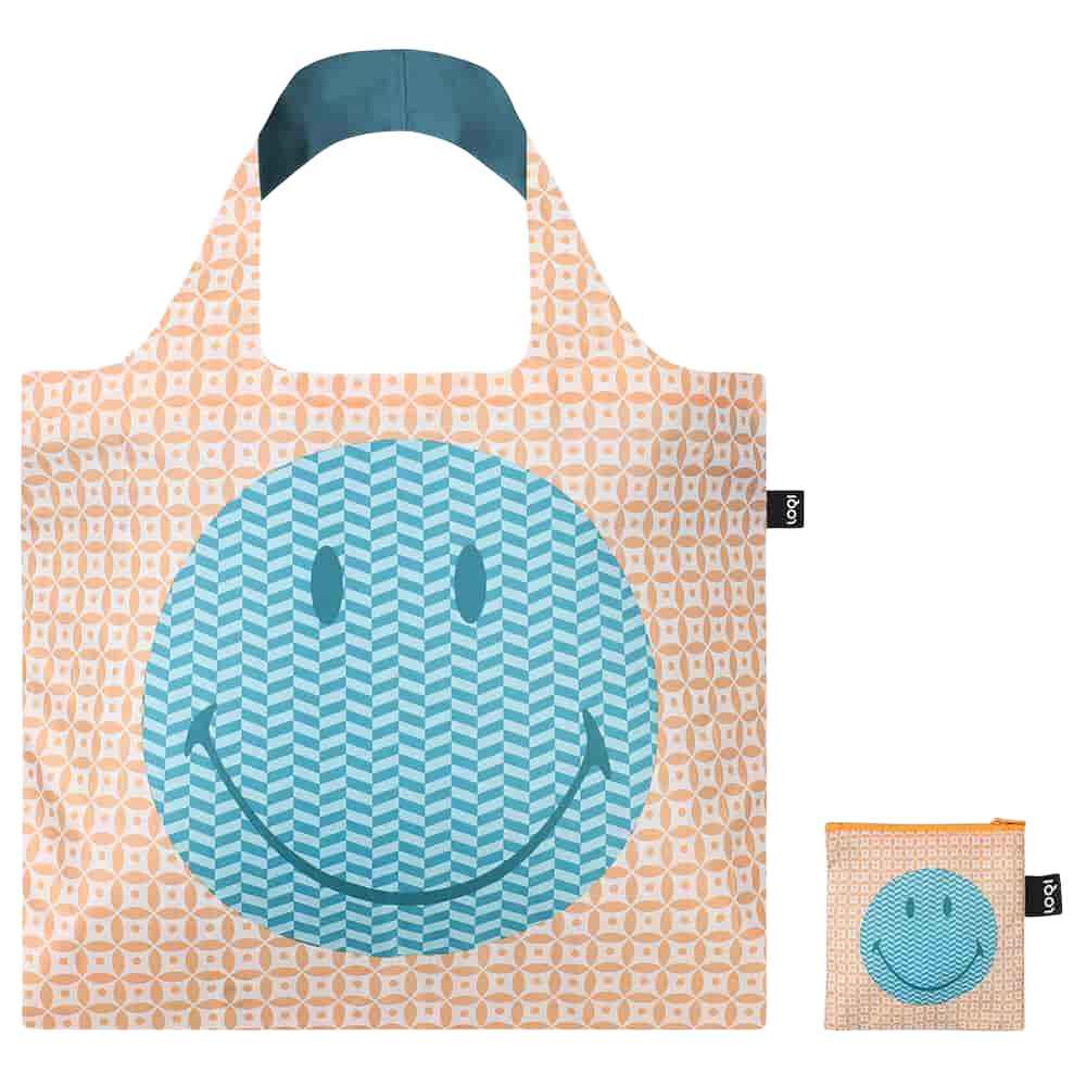 Bag, Recycled - SMILEY Geometric