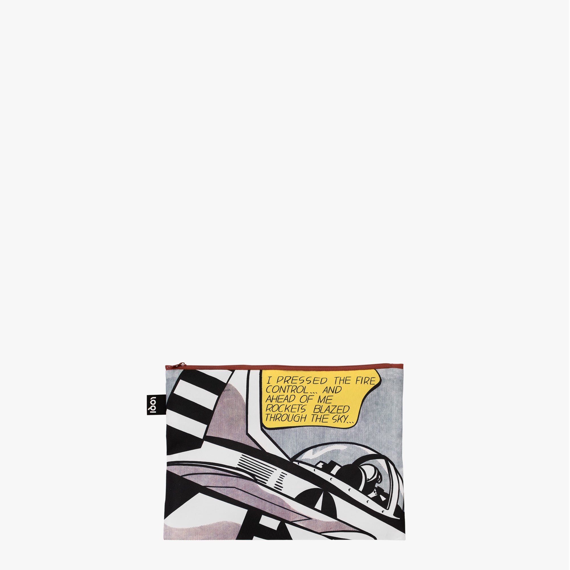 Zip Pockets, Recycled - ROY LICHTENSTEIN Whaam!