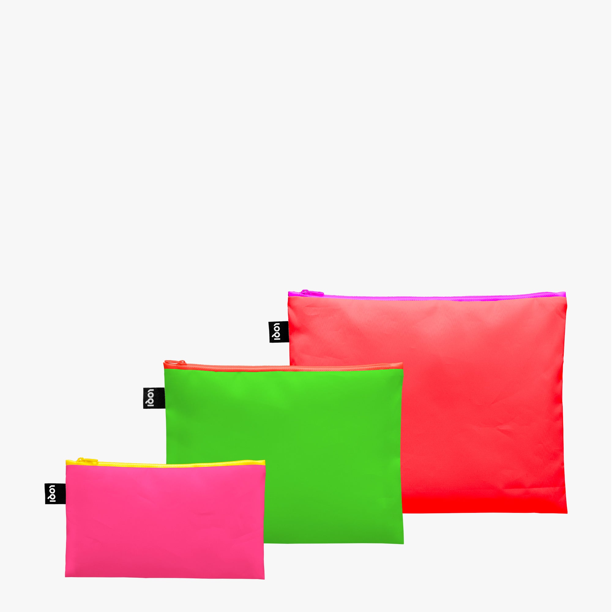 Zip Pockets, Recycled - NEON