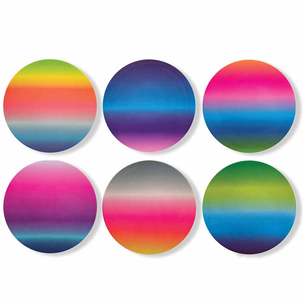 Set of 6 Large Plates Gift Box - Aurora