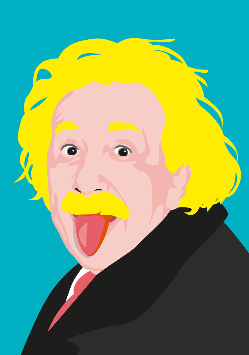 PK - pop art new generation - Einstein