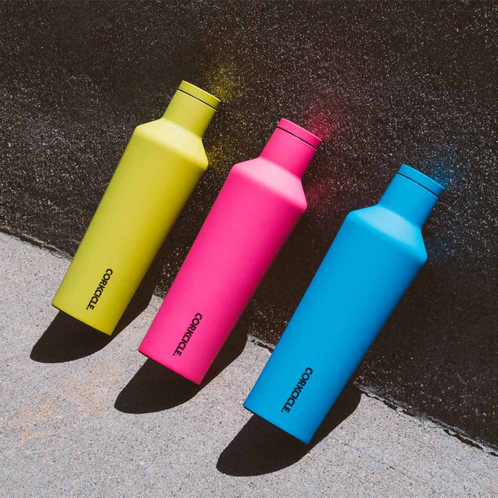 Canteen Bottle 475ml Neon Pink