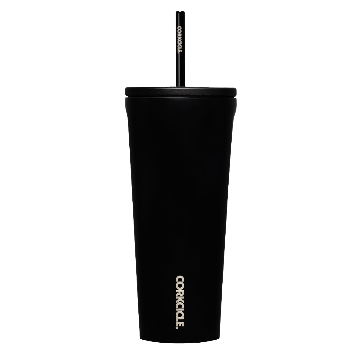 Cold Cup With Straw 710ml Matte Black