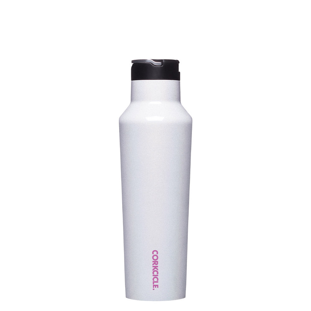 Sport Canteen Bottle 570ml Glittery White