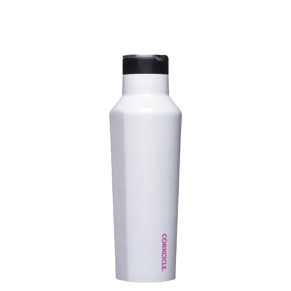 Sport Canteen Bottle 570ml Glittery White