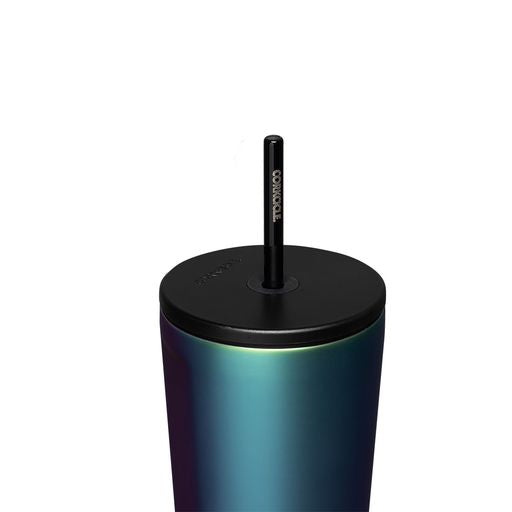 Cold Cup With Straw 710ml Shiny Turquoise